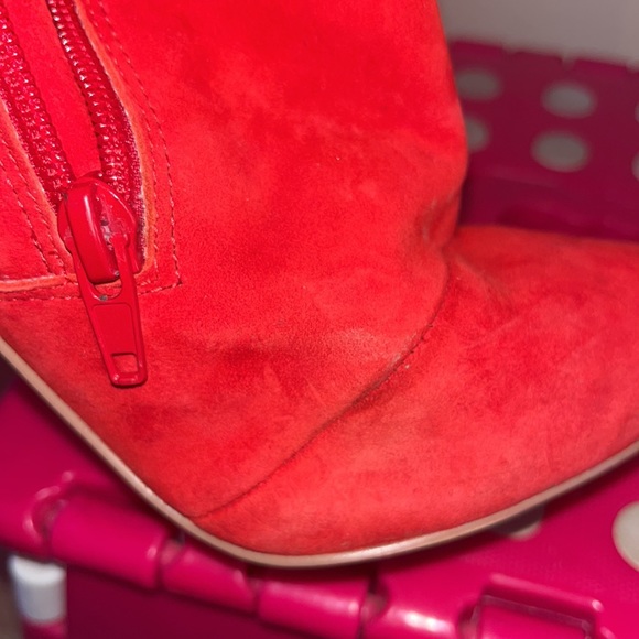 Red Steve Madden booties - Picture 9 of 10